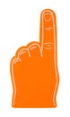 Number One Foam Finger Back Side