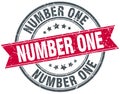 number one stamp Royalty Free Stock Photo