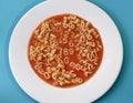 Number spaghetti Royalty Free Stock Photo