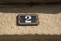 Number Two Sign Royalty Free Stock Photo