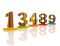Numbers Royalty Free Stock Photo