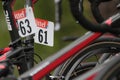 Numbers on bikes