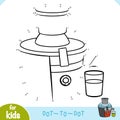 Numbers game, education game for children, Juice extractor