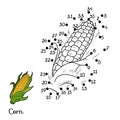 Numbers game: fruits and vegetables (corn)