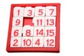 Numbers puzzle Royalty Free Stock Photo