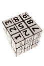 Numbers puzzle Royalty Free Stock Photo