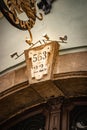 Street sign in Prague Royalty Free Stock Photo