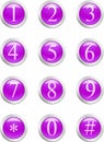 Numbers. [Vector] Royalty Free Stock Photo