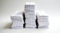 numbers white background data