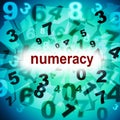 Numeracy Education Means One Two Three And Educated