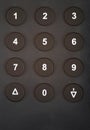 Numeric keypad