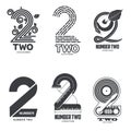 numeric logo two