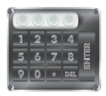 Numerical digital security lock