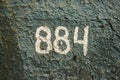 Numerology or magic of digits 884