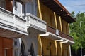 Numerous balcony's in old town Cartagena