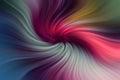Numerous folds of color that swirl around Royalty Free Stock Photo
