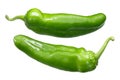 Numex Joe parker chile peppers Royalty Free Stock Photo