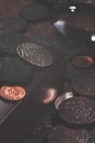 Numismatics, collect old coins