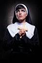 Nun Royalty Free Stock Photo
