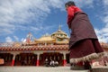 Nun in the Sertar buddhish college