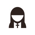 Nun symbol