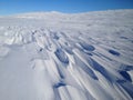 Nunavut snow drift