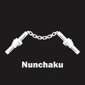 Nunchaku icon background