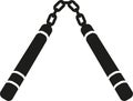 Nunchaku icon sports