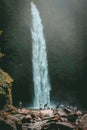 Nung nung waterfall in Bali Royalty Free Stock Photo