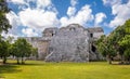 Nunnery building at Chichen Itza - Yucatan, Mexico Royalty Free Stock Photo