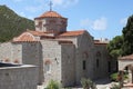 Nunnery Evangelismos on Patmos island, Greece Royalty Free Stock Photo