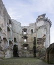 Nunney Castle internal view