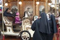 Nuns look carousel