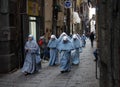 Nuns Napoli Royalty Free Stock Photo