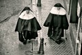 Nuns walking in the street 4