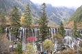 Nuorilang waterfalls in jiuzhaigou