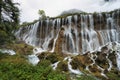 Nuorilang waterfalls in Jiuzhaigou, China, Asia Royalty Free Stock Photo