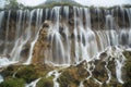 Nuorilang waterfalls in Jiuzhaigou, China, Asia Royalty Free Stock Photo