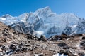 Nuptse and Khumbu Glacier from Gorak Shep