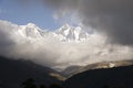 Nuptse and Lhotse in Nepal