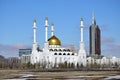 The NUR ASTANA mosque in Astana