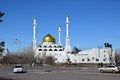 The NUR ASTANA mosque in Astana