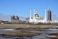 The NUR ASTANA mosque in Astana