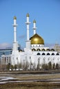 The NUR ASTANA mosque in Astana