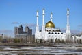 The NUR ASTANA mosque in Astana