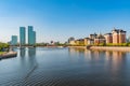 Nur-Sultan Ishim River 138 Royalty Free Stock Photo