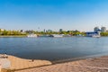 Nur-Sultan Ishim River 121 Royalty Free Stock Photo