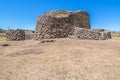 The nuraghe, ancient megalithic edifice found in Sardinia. Italy