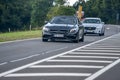 Nurburg, Germany - August 20, 2015: Road to Nurburgring Royalty Free Stock Photo