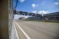 Nurburg, Rhineland-Palatinate Germany - August 20, 2015. Race track Strongman RUN at race track Nurburgring - start on Royalty Free Stock Photo